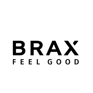 Brax logo with the tagline Feel Good on a white background