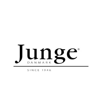 Junge Danmark logo in black text with 'Since 1946', minimalist white background