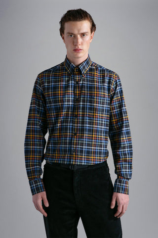 Paul & Shark - Chemise de flanelle carreaux - LE CAPITAINE D'A BORD