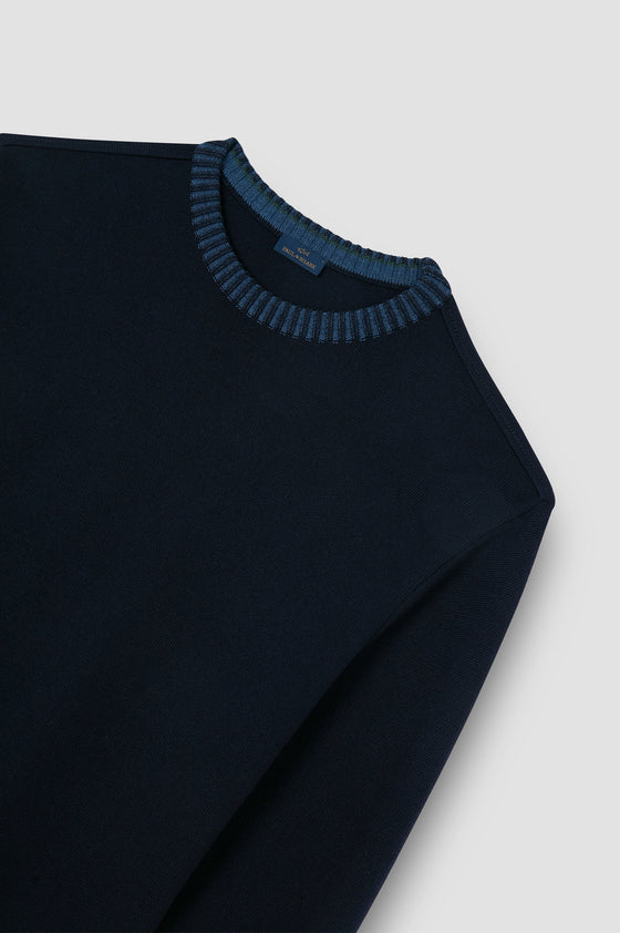 Paul & Shark - Chandail col rond de laine Soft Cool Touch