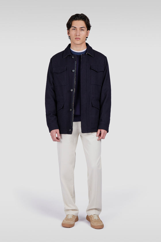 Paul & Shark - Chandail col rond de laine Soft Cool Touch