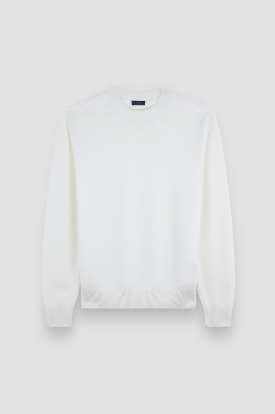 Paul & Shark - Chandail col rond de laine Soft Cool Touch