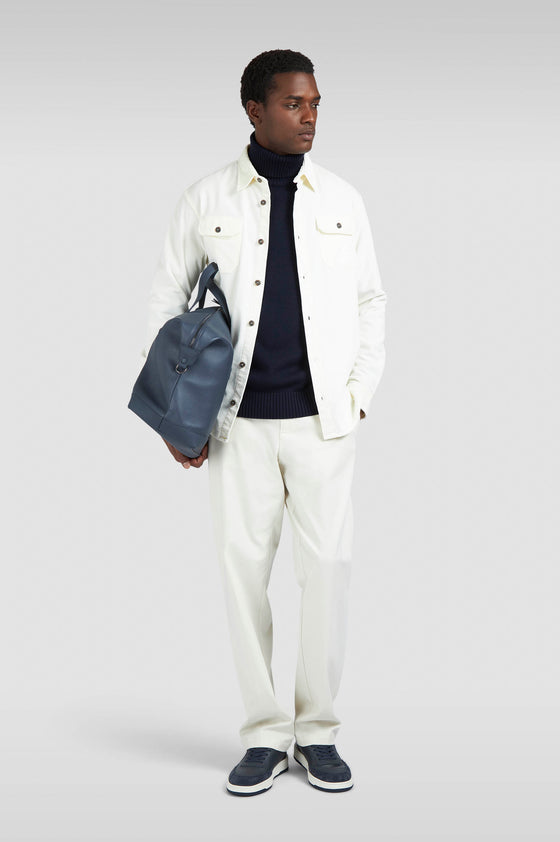 Paul & Shark - Chandail col roulé de laine Soft Cool Touch