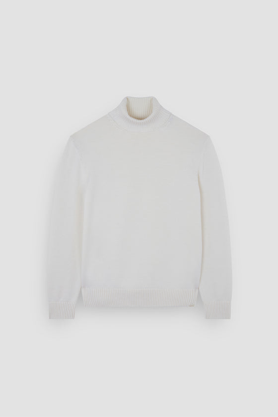 Paul & Shark - Chandail col roulé de laine Soft Cool Touch