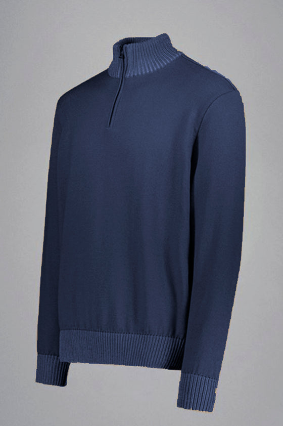 Paul & Shark - Chandail col zip de laine Soft Cool Touch