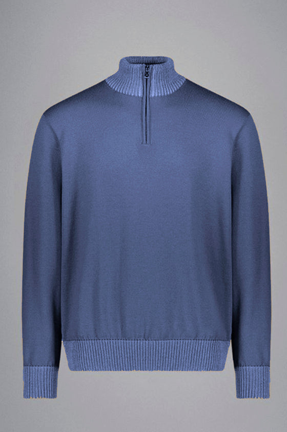 Paul & Shark - Chandail col zip de laine Soft Cool Touch