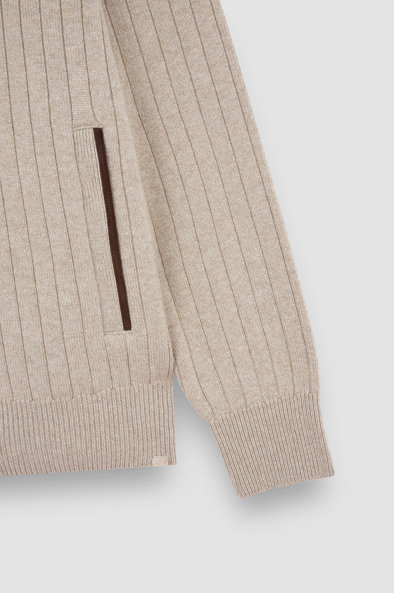 Paul & Shark - Cardigan zip de laine et cachemire