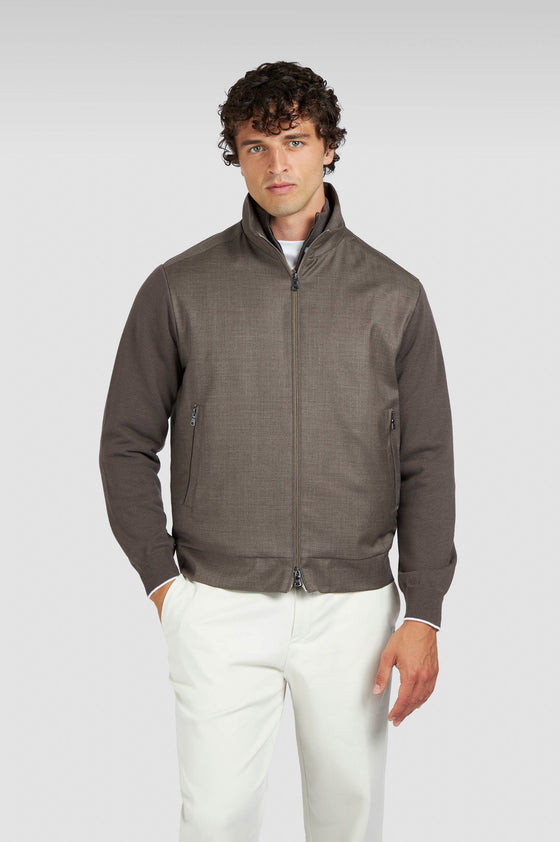 Paul & Shark - Cardigan Riviera de Laine Mérinos Loro Piana