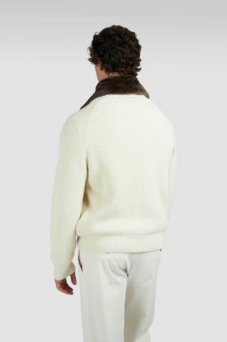 Paul & Shark - Cardigan zip laine RE-Wool