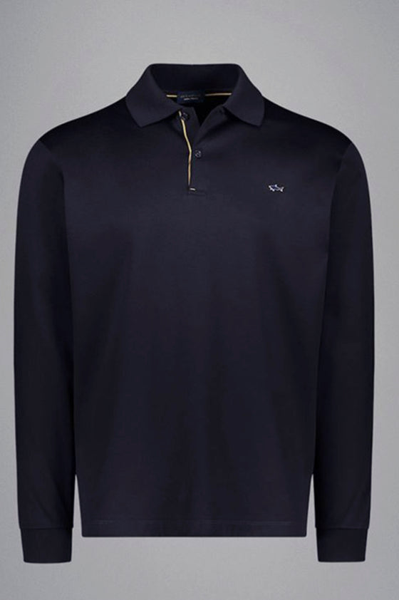 Paul & Shark - Polo manches longues coton Aqua Touch