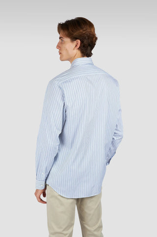 Paul & Shark - Chemise à rayures de twill de coton