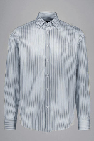 Paul & Shark - Chemise à rayures de twill de coton