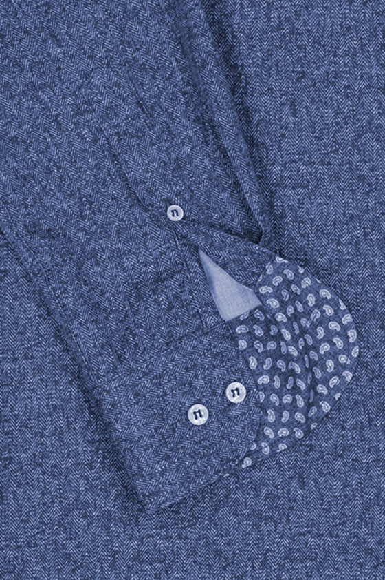 Paul & Shark - Chemise à motifs de poplin de coton