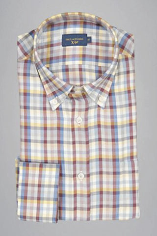 Paul & Shark - Chemise à careaux de flanelle Xsoft