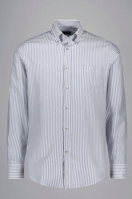 Paul & Shark - Chemise a rayures de coton Silver Collection