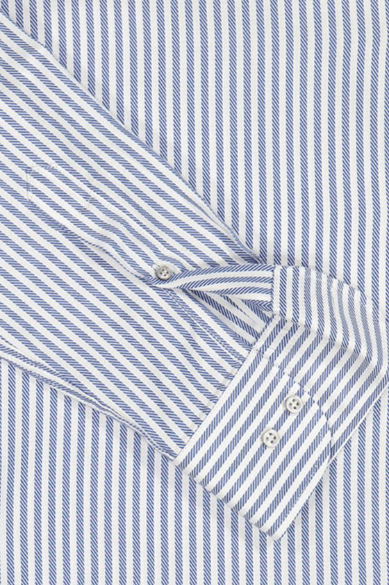 Paul & Shark - Chemise a rayures de coton Silver Collection