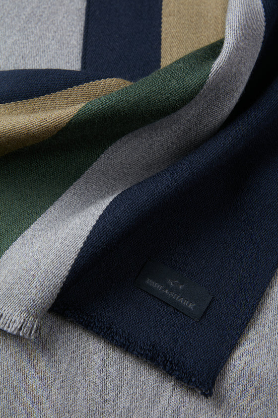 Paul & Shark - Écharpe de laine à rayures