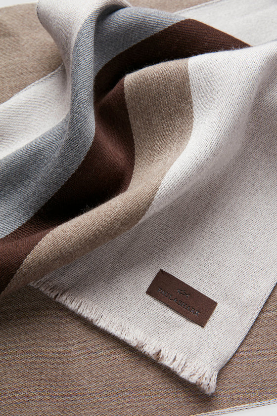 Paul & Shark - Écharpe de laine à rayures