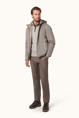 Paul & Shark - Chandail col zip de laine et cachemire