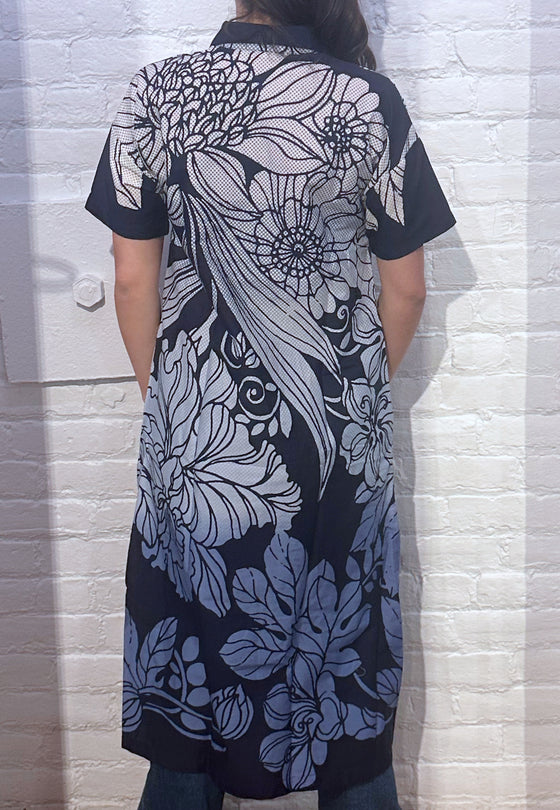 VLT's by Valentina's - 24-360 - Robe manches courtes de coton à motif floral