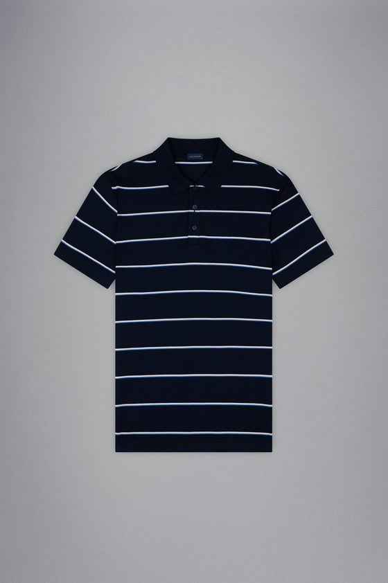 Paul & Shark - Polo rayé manches courtes coton piqué - LE CAPITAINE D'A BORD