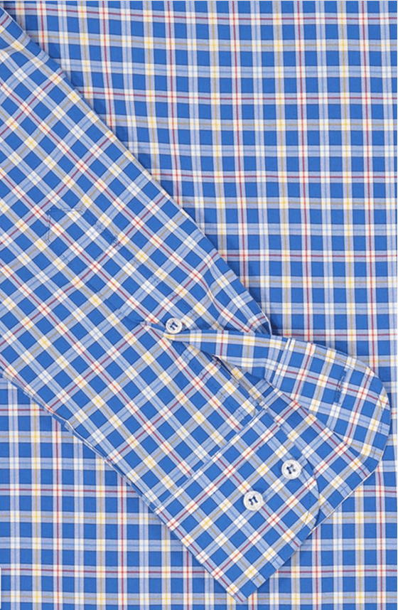 Paul & Shark - Chemise manches longues de coton à carreaux - LE CAPITAINE D'A BORD