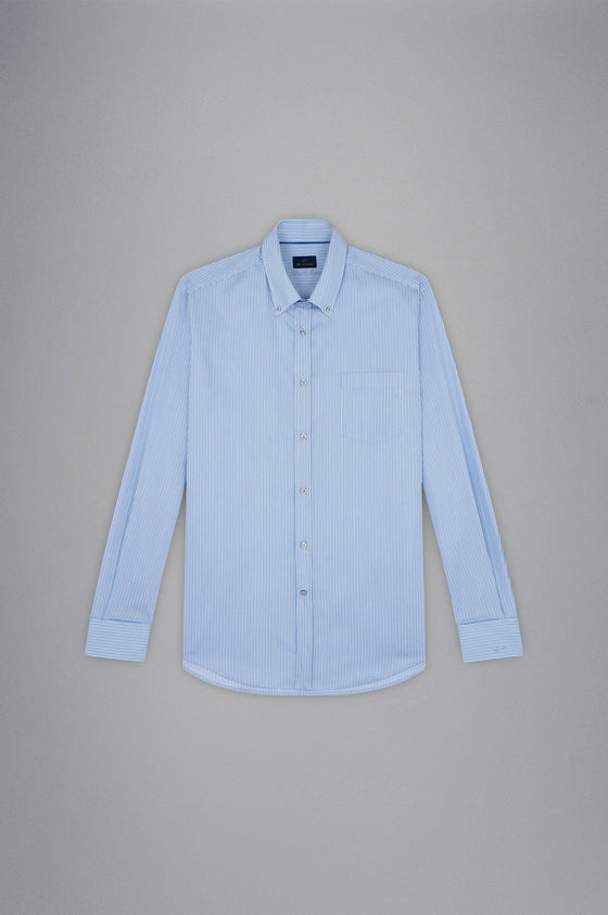 Paul & Shark - Chemise manches longues rayée Silver Collection - LE CAPITAINE D'A BORD