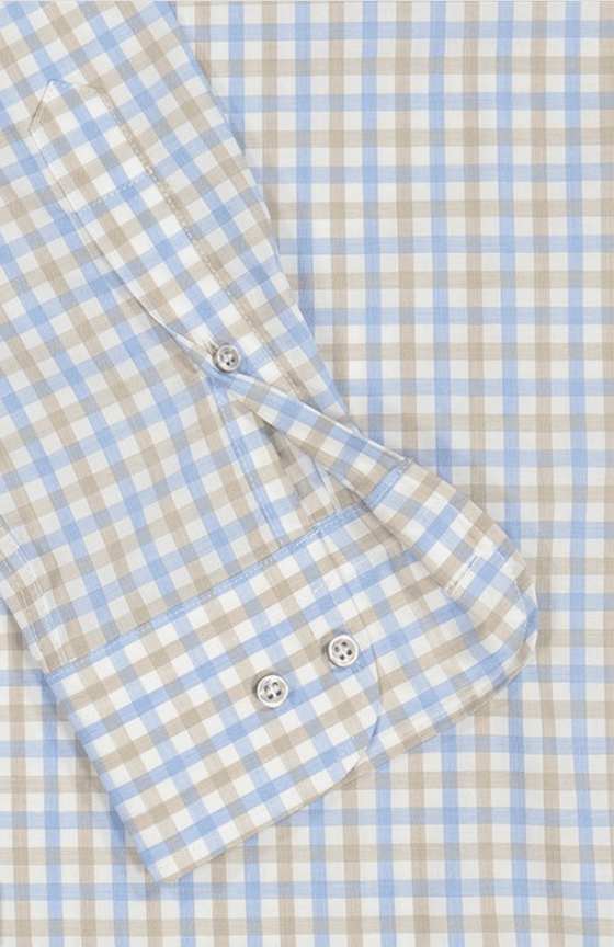 Paul & Shark - Chemise manches longues de coton à carreaux - LE CAPITAINE D'A BORD