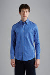 Paul & Shark - Chemise manches longues rayée Silver Collection - LE CAPITAINE D'A BORD
