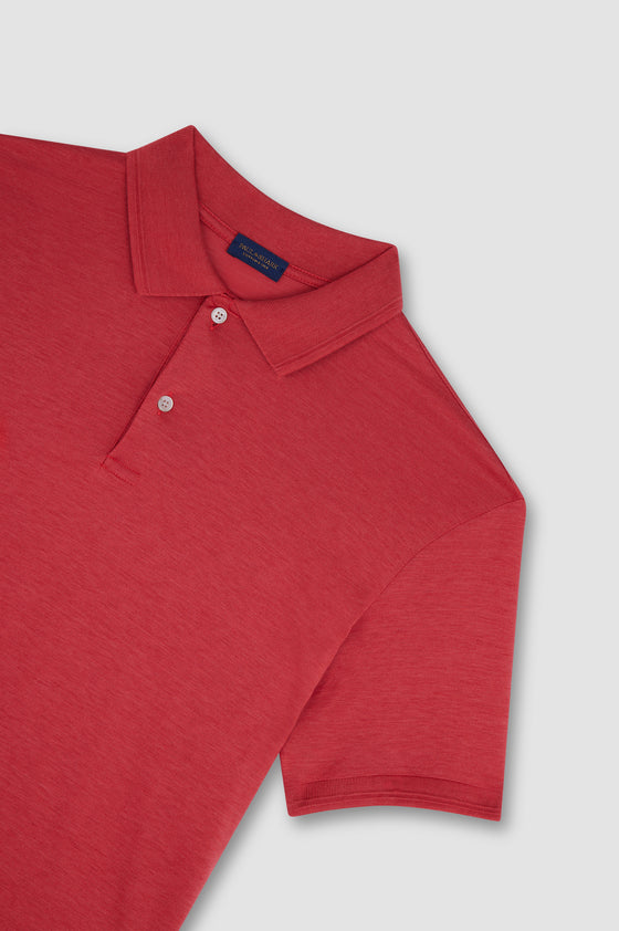 Paul & Shark - Polo manches courtes de soie et coton