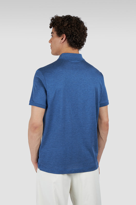 Paul & Shark - Polo manches courtes de soie et coton