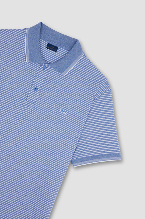 Paul & Shark - Polo rayé manches courtes coton piqué