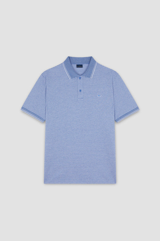 Paul & Shark - Polo rayé manches courtes coton piqué