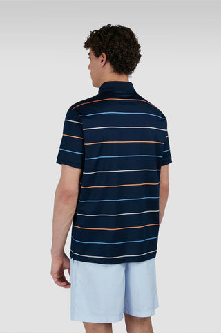 Paul & Shark - Polo manches courtes de coton double mercerisé