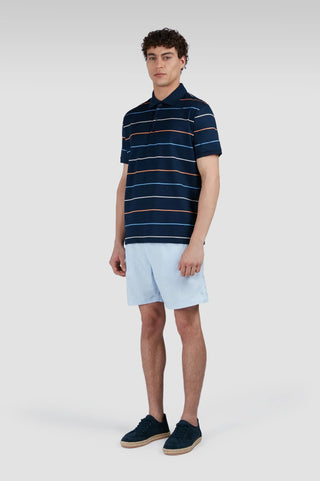 Paul & Shark - Polo manches courtes de coton double mercerisé
