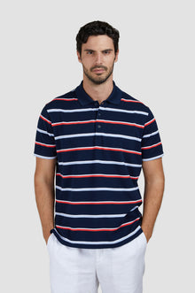  Paul & Shark - Polo manches courtes de coton double mercerisé