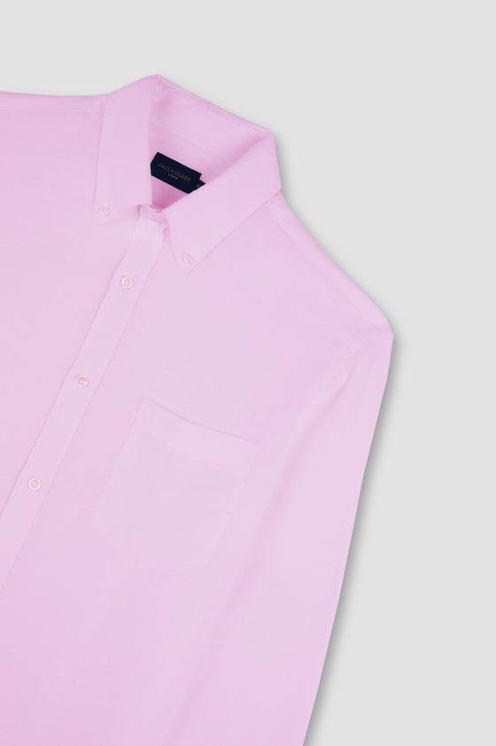 Paul & Shark - Chemise de lin manches longues unie