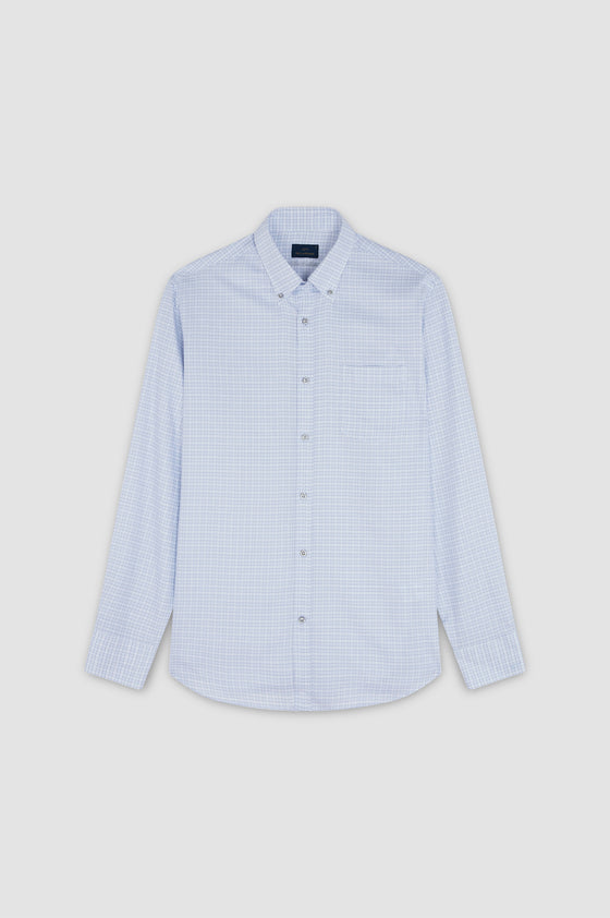 Paul & Shark - Chemise manches longues de coton Silver Collection