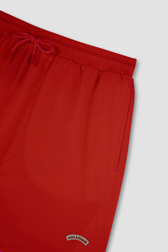 Paul & Shark - Maillot de bain seersucker avec badge