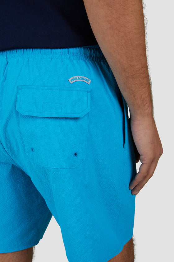 Paul & Shark - Maillot de bain seersucker avec badge