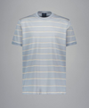 Paul & Shark - T-shirt rayé manches courtes coton double mercerisé