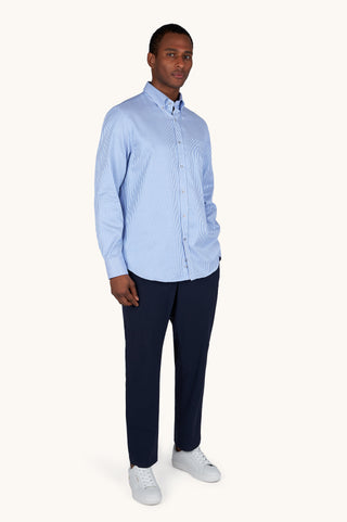 Paul & Shark - Chemise rayée de coton Silver Collection