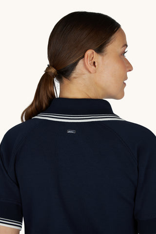 Paul & Shark Ladies - Polo manches courtes à zip de coton XSoft