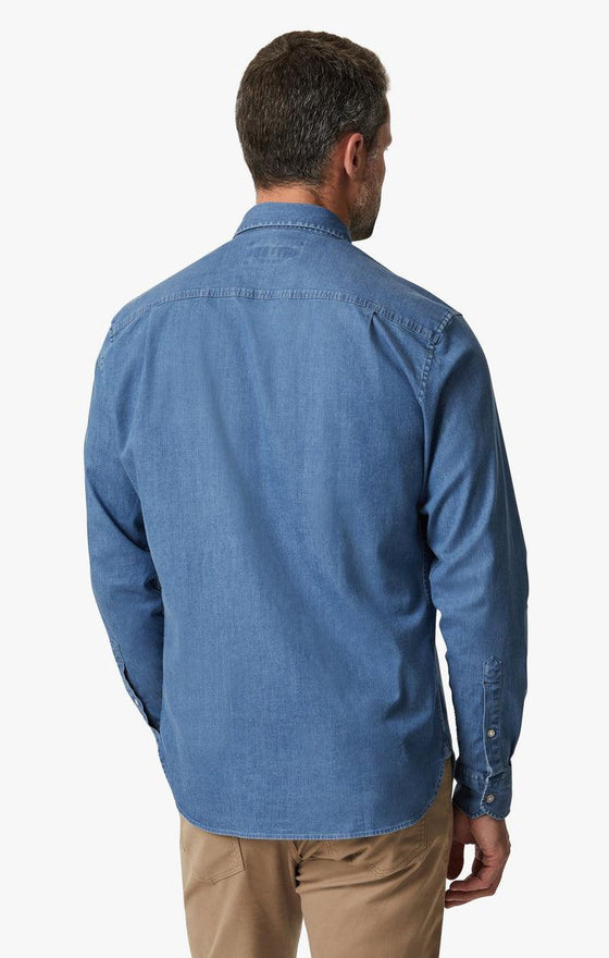34 Heritage - Denim Shirt Light - LE CAPITAINE D'A BORD