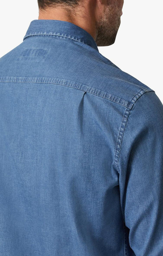 34 Heritage - Denim Shirt Light - LE CAPITAINE D'A BORD
