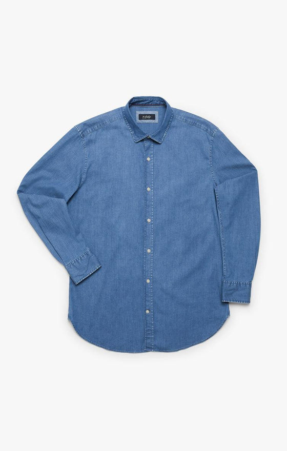 34 Heritage - Denim Shirt Light - LE CAPITAINE D'A BORD
