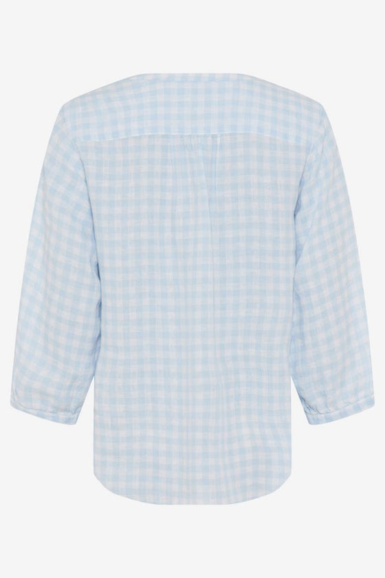 BRAX - Velia - Blouse de lin à carreaux