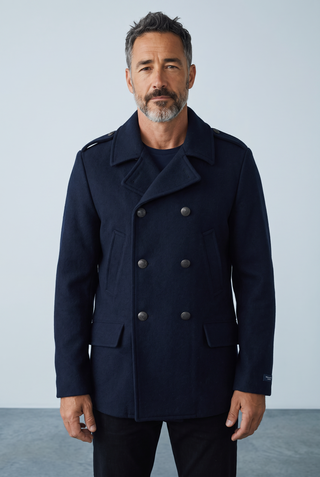 Dalmard Marine - Bilbao - Caban pour homme de laine