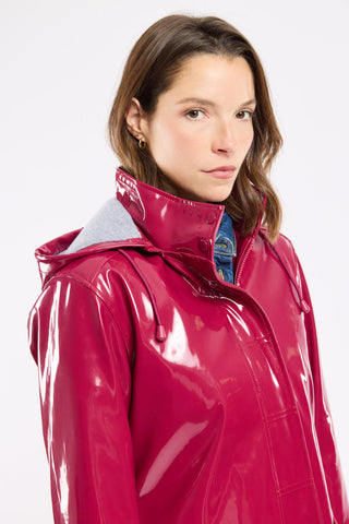 Armor-Lux - Ciré Brillant Doublé Laine Polaire pour Femme