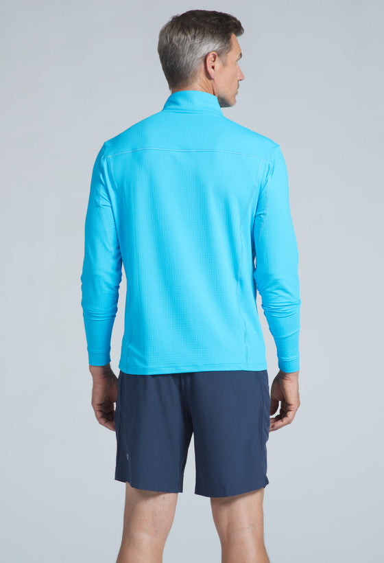 Ibkül - Men's Long Sleeve Mock Neck Pullover - 90199 (Modern Fit)
